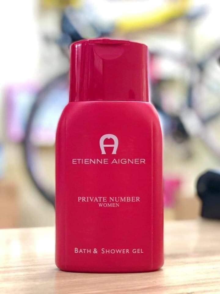 Etienne Aigner Bath & Shower Gel Private Number (đỏ)