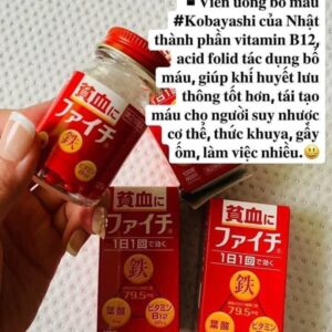 Viên uống bổ máu Kobayashi 60 ngày 120 viê...