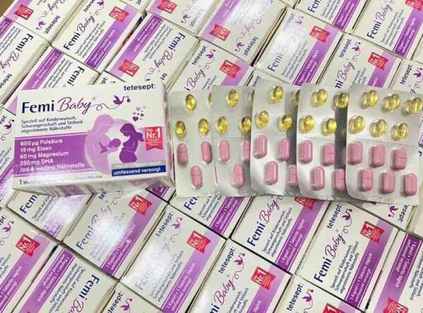 Vitamin tổng hợp cho bà bầu Tetesept Femi B...
