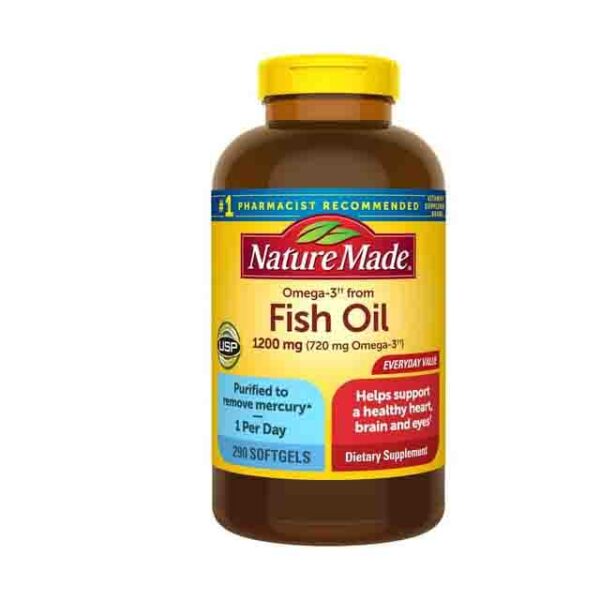 Dầu cá Omega 3 Nature Made Fish Oil 1200mg hộ...
