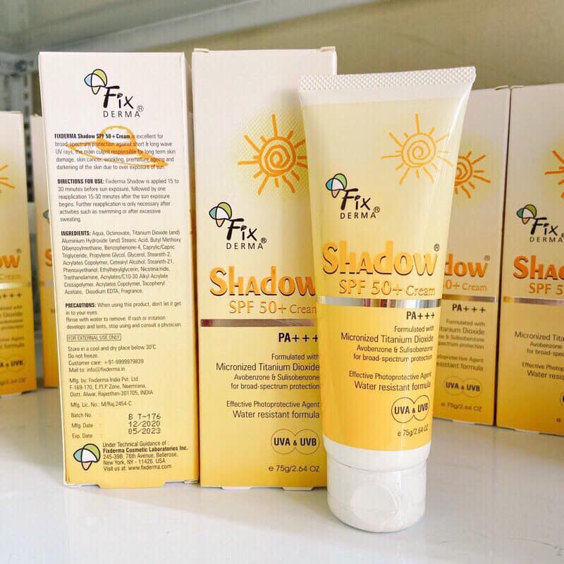 Kem chống nắng Fixderma gel có tốt không?