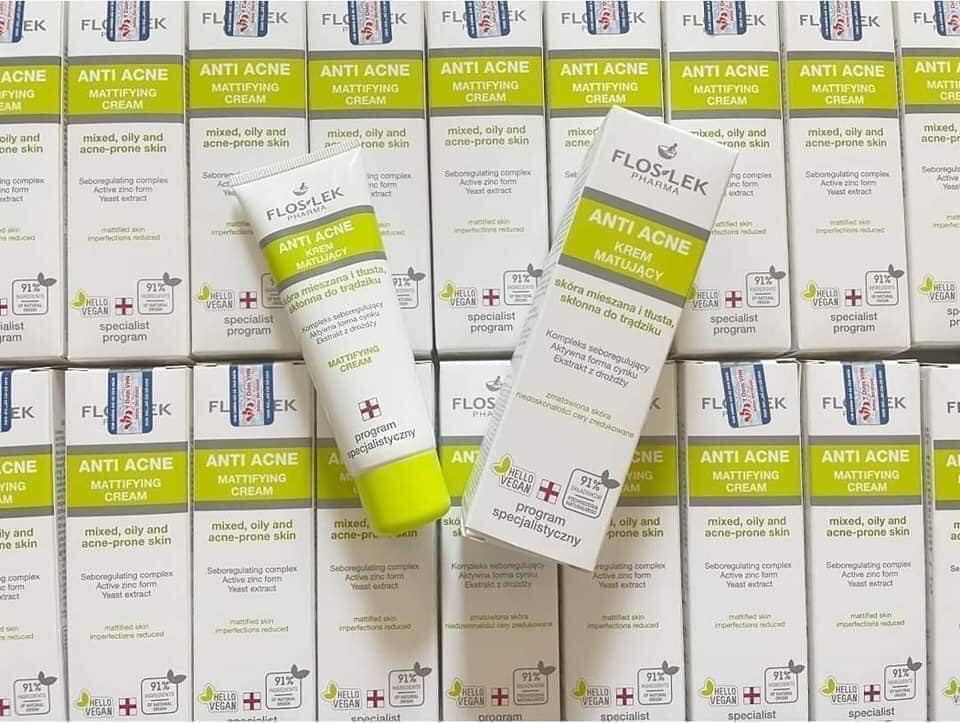 Công dụng của Anti Acne Mattifying Cream