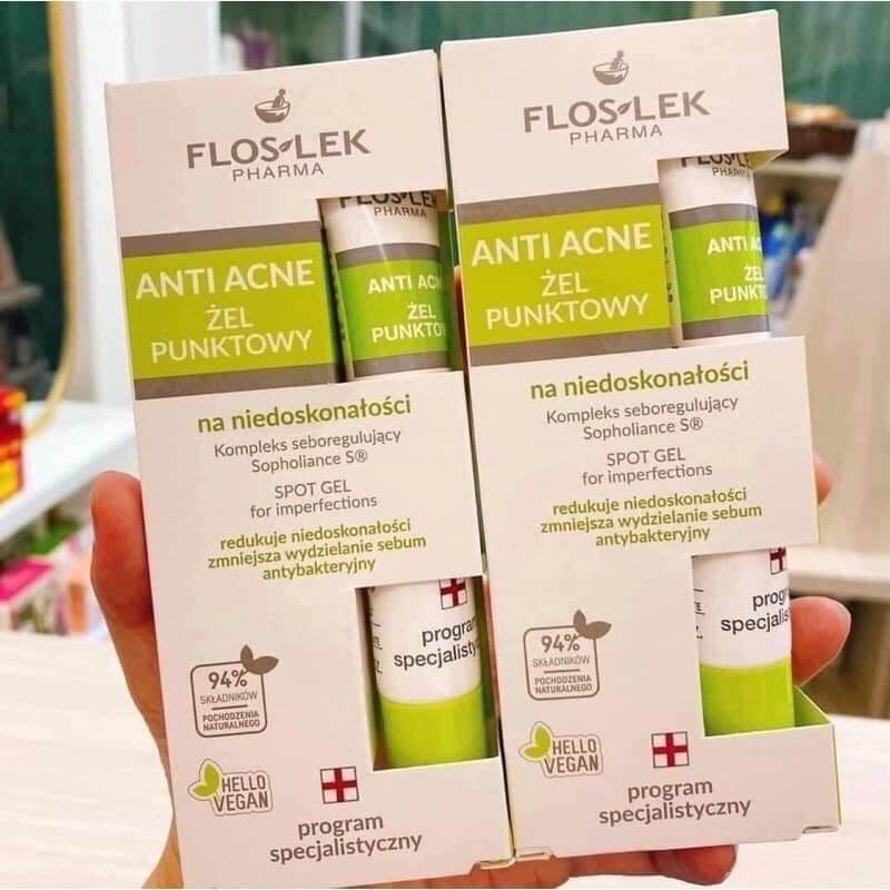 Gel chấm mụn Floslek Anti Acne có tốt không?