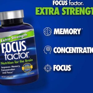 Viên uống bổ não Focus Factor Mỹ 180 viên