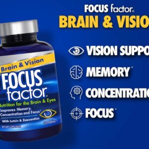Viên uống bổ não Focus Factor Mỹ 180 viên