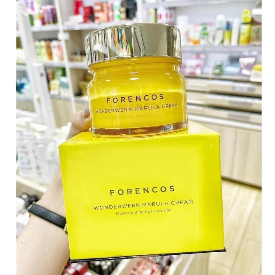 Công dụng của kem Forencos vàng Wonderwerk Marula Tone Up Cream