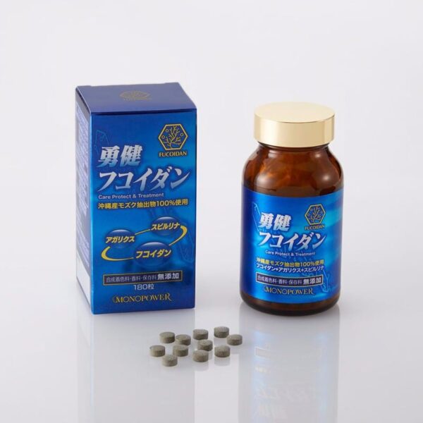 Viên uống Fucoidan Yuken Monopower Nhật Bản...
