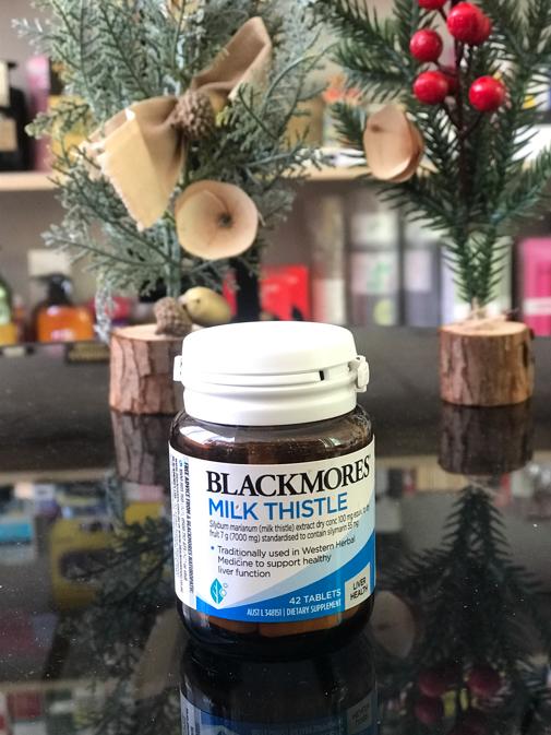 Cách sử dụng viên uống Milk Thistle Blackmore của Úc hộp 42 viên