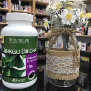 Viên uống Ginkgo Biloba 120mg Trunature 