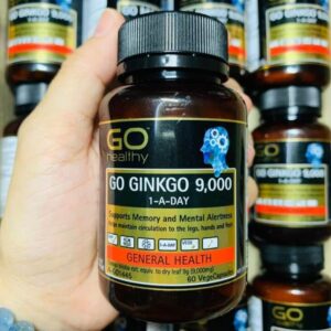 Viên uống bổ não Go Ginkgo 9000 60 viên