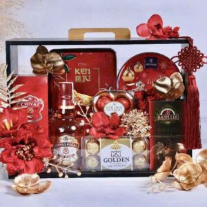 Giỏ quà tết hương xuân mới QTBK03