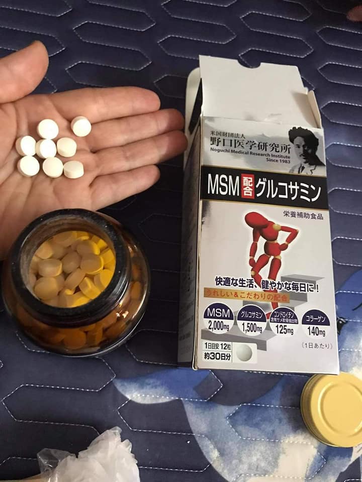Viên uống bổ khớp Glucosamine MSM Noguchi REVIEW