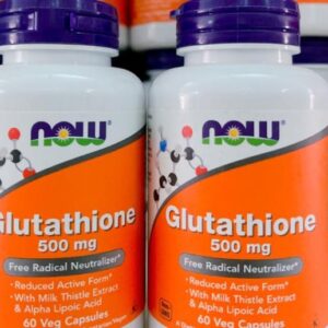 Viên Uống Trắng Da Glutathione Now 500mg