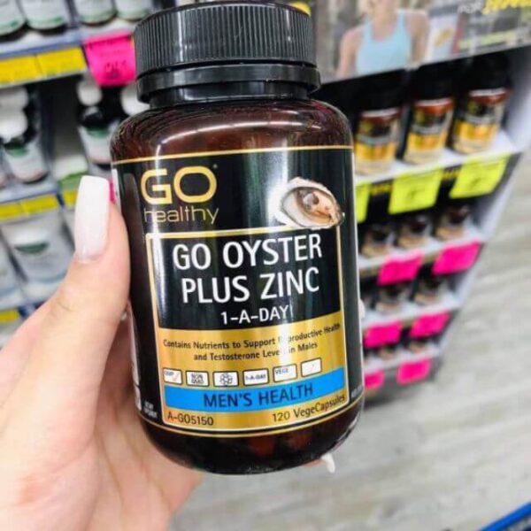 Viên Hàu Úc Go Oyster Plus Zinc Go Healthy