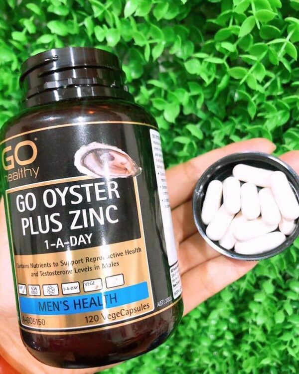 Viên Hàu Úc Go Oyster Plus Zinc Go Healthy