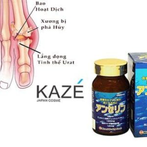 Viên uống hỗ trợ Gout Nhật Anserine Minam...