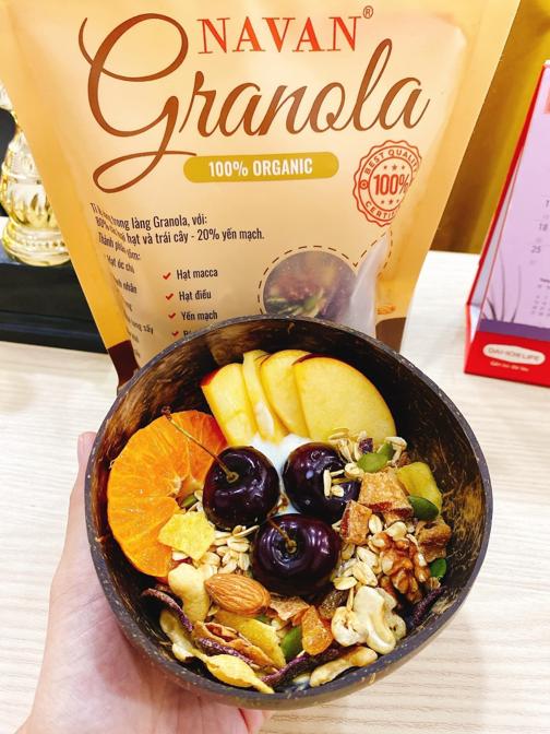 Công dụng của ngũ cốc Granola