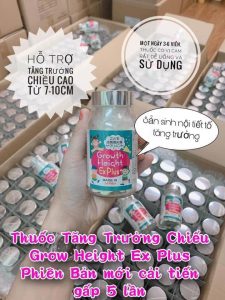 Tăng chiều cao Growth Height Ex Plus có tốt không?
