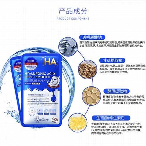 Thành phần của mặt nạ Maycreate xanh