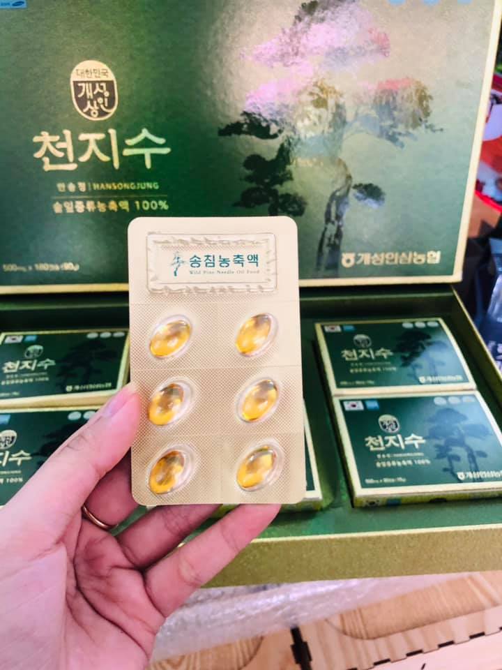 Công dụng của tinh dầu thông đỏ HanSongJung