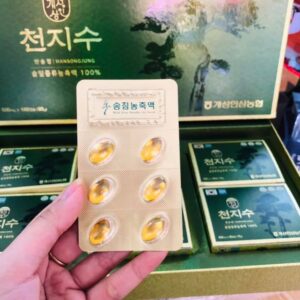 Tinh Dầu Thông Đỏ Hansongjung Hộp Xanh 180...