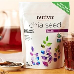 Hạt chia Mỹ Nutiva Organic Black Seeds 907gr c...