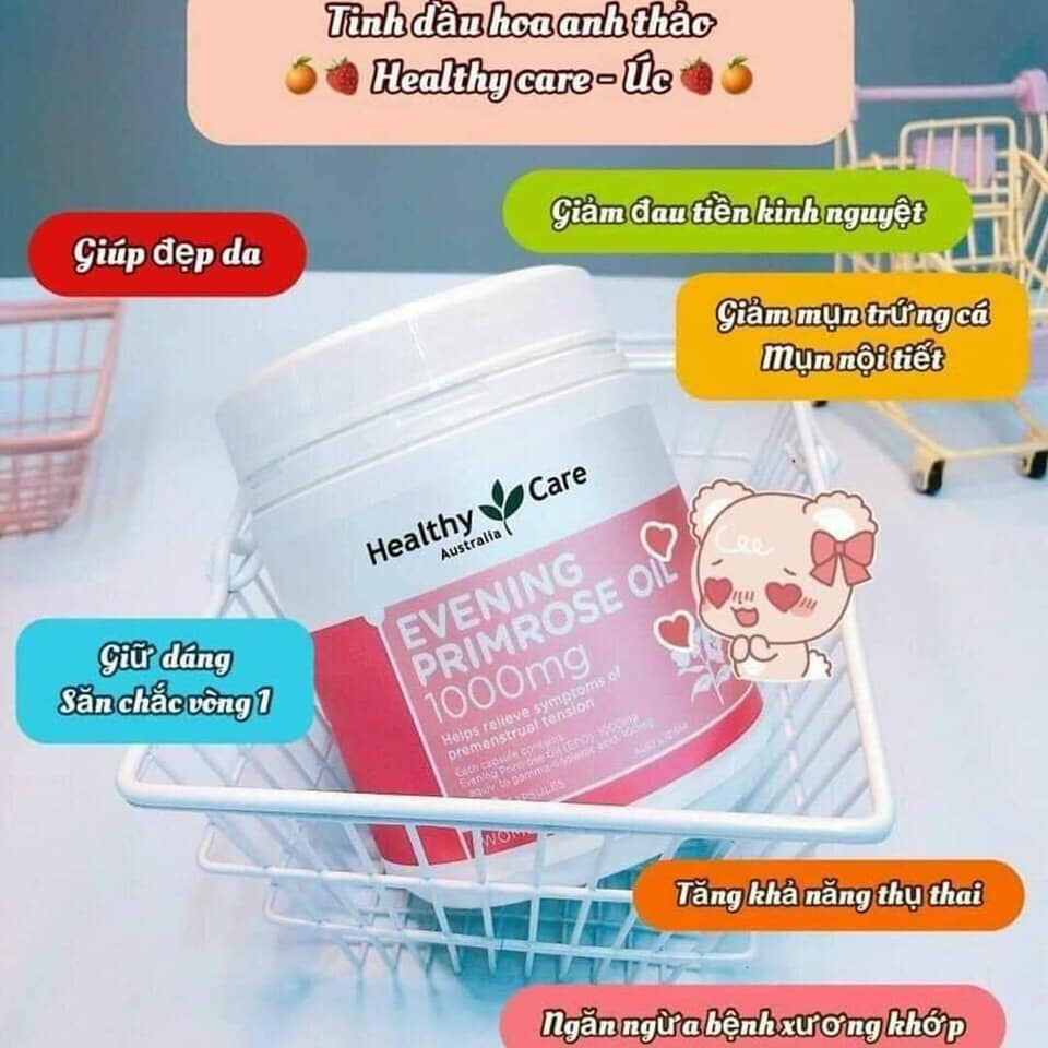 Công dụng của Evening Primrose Oil 1000mg của Úc
