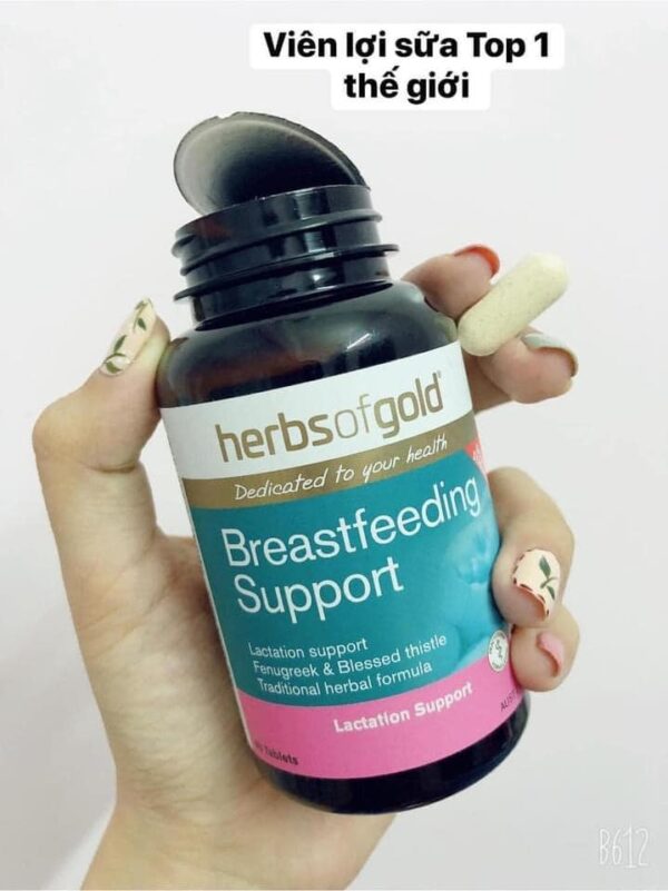 Viên uống lợi sữa Herbs Of Gold Breastfeedi...