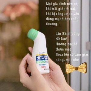 Chai lăn dầu nóng Hisamitsu 85ml xoa bóp hỗ...