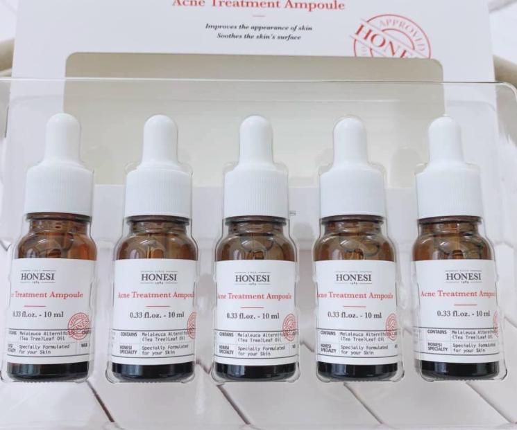 Công dụng của tinh chất cô đặc trị mụn Honesi