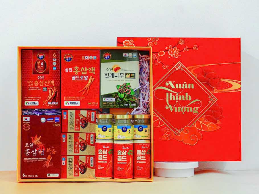 Hộp quà Tết sức khoẻ nhân sâm SK01