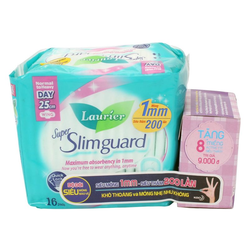 Băng vệ sinh KAO Laurier siêu mỏng 1mm