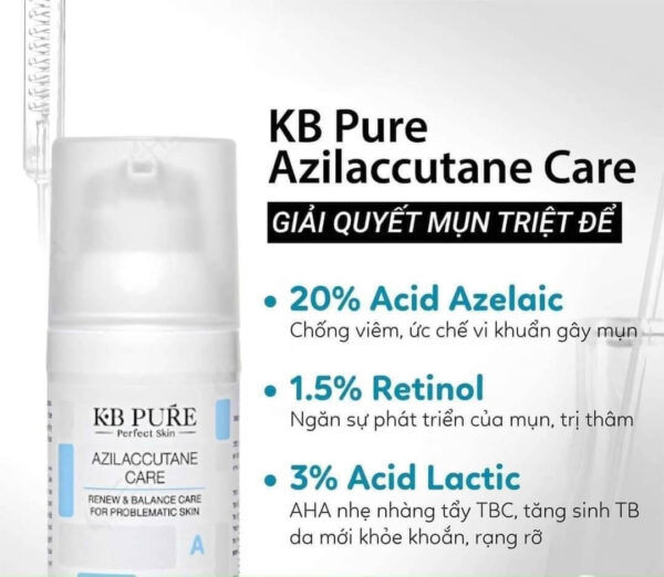 Kem tái tạo da KB Pure Azilaccutane Care Cream ...