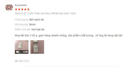 sữa rửa mặt tràm trà KB Pure review