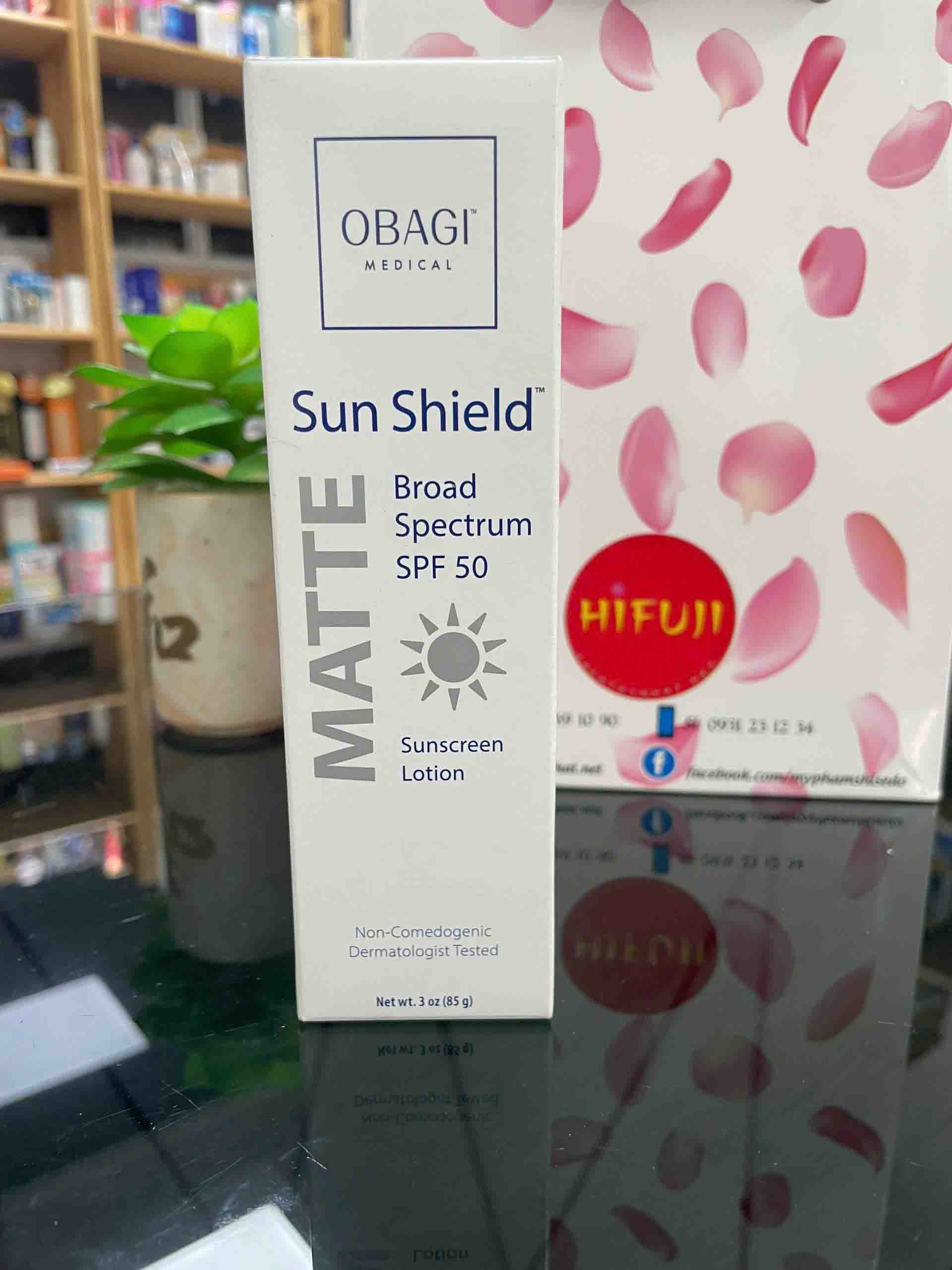 Kem Chống Nắng Obagi Sun Shield Matte Broad Spectrum SPF 50 Premium chính hãng