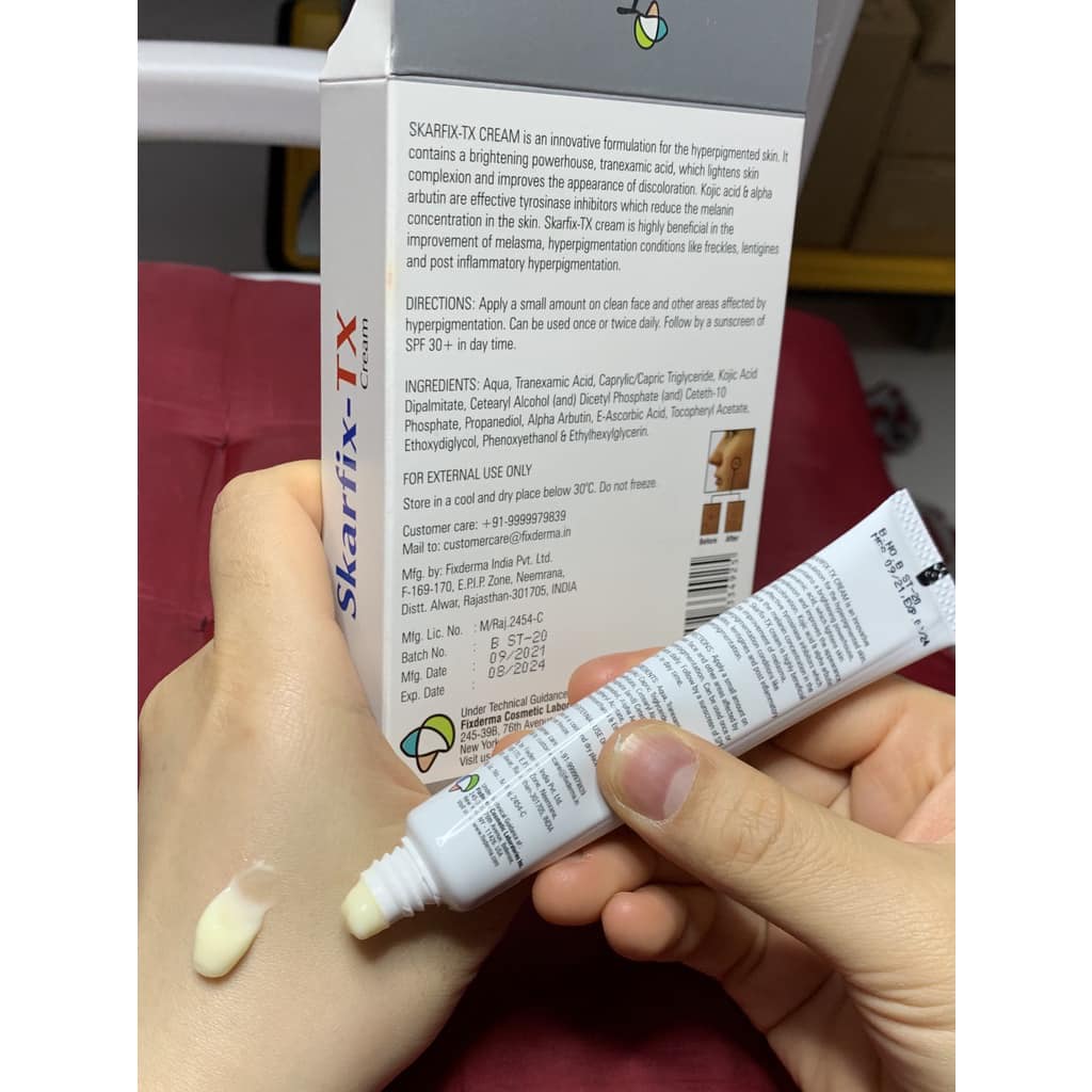 Kem Fixderma Skarfix TX Cream mờ nám, giảm thâm 15g