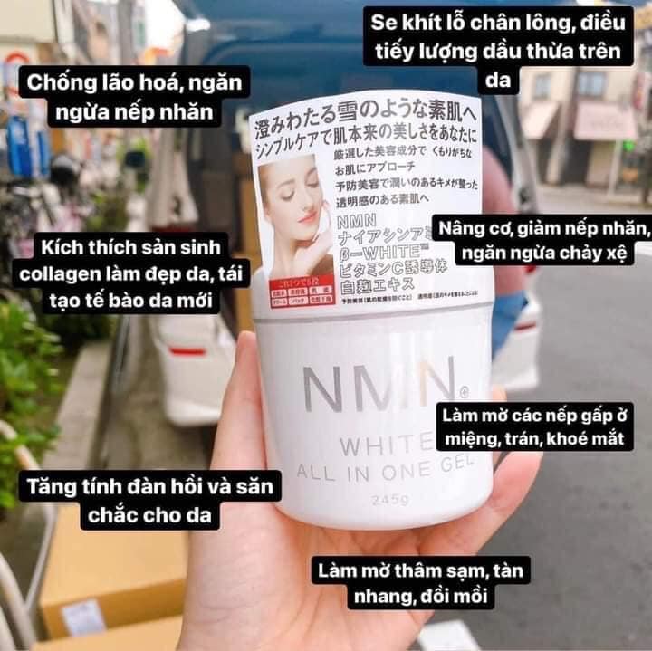 Công dụng của kem dưỡng NMN