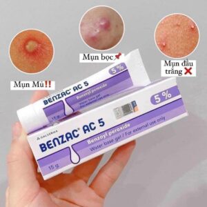 Kem Trị Mụn Benzac AC 5 5% Galderma Chính Hã...