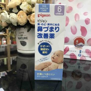 Kem bôi ấm ngực cho bé Pigeon 50gr giảm ho...