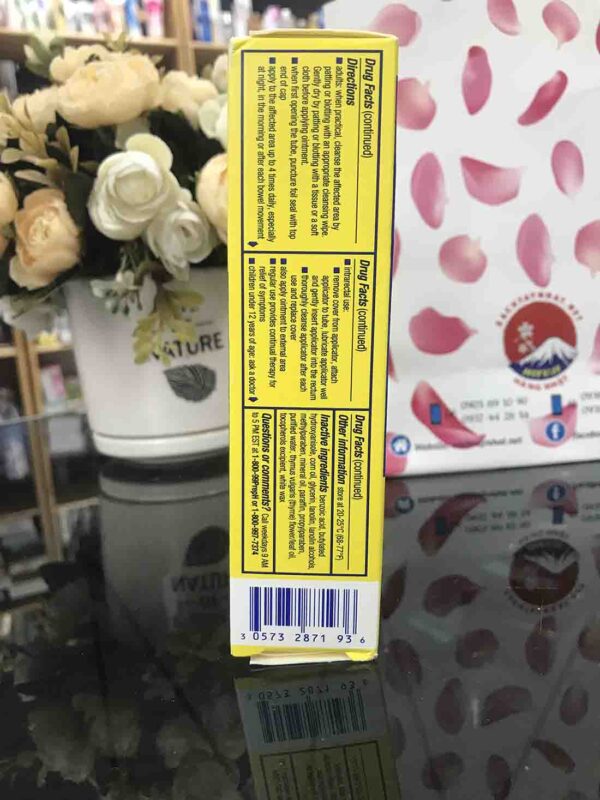 Kem mỡ hỗ trợ trĩ Preparation H Ointment