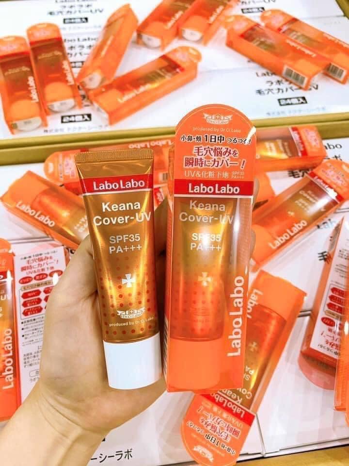 REVIEW kem nền Labo Labo chống nắng 