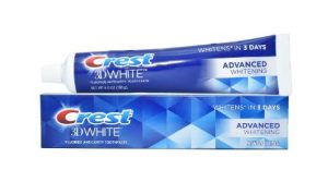 Kem đánh răng Crest 3D White Advanced Whitening 170g