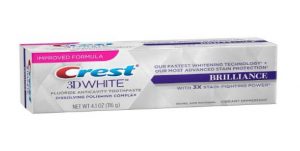 Kem đánh răng Crest 3D White Brilliance with 3X Stain - Fighting Power 116g