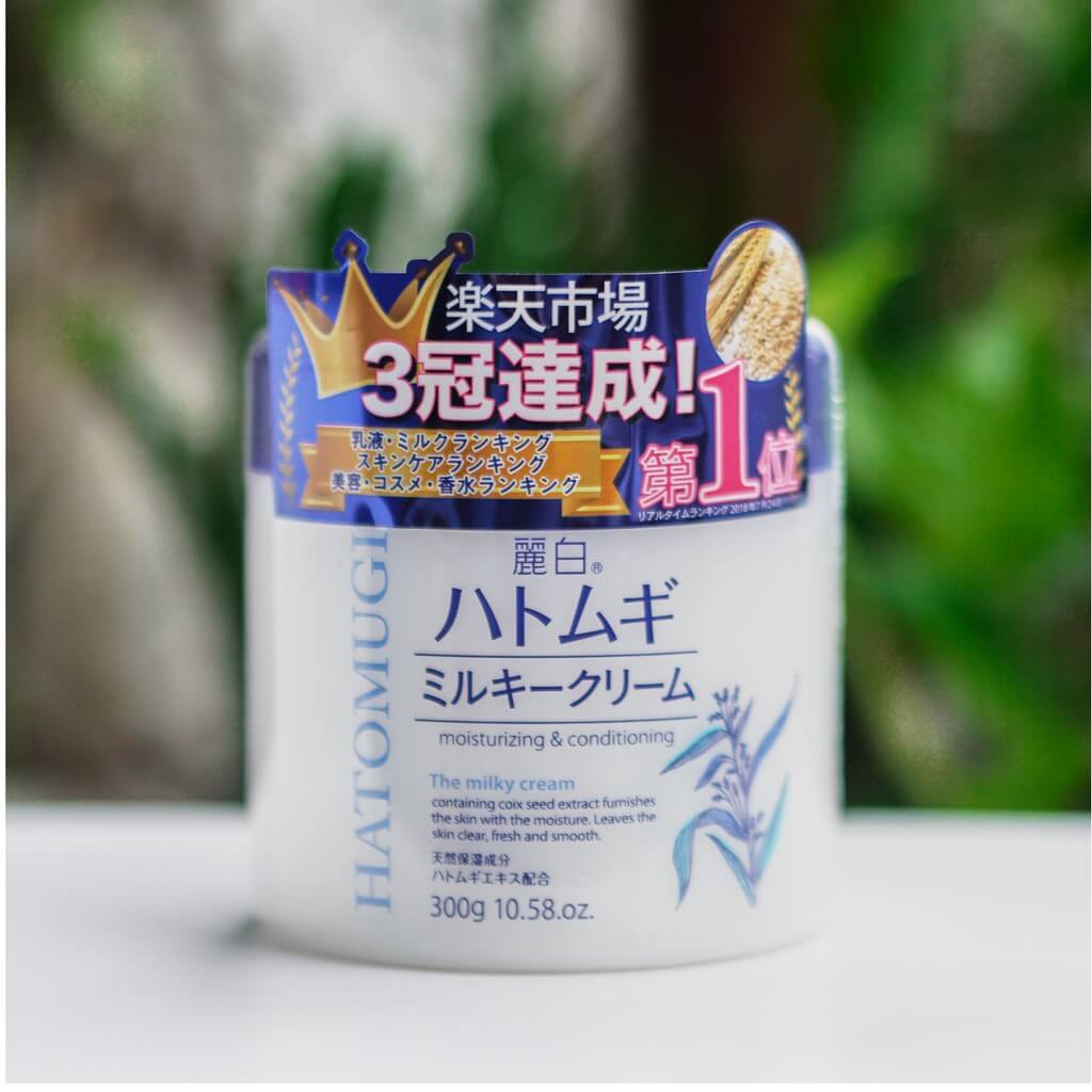 Công dụng của kem dưỡng da Hatomugi Moisturizing Conditioning Gel (300g)