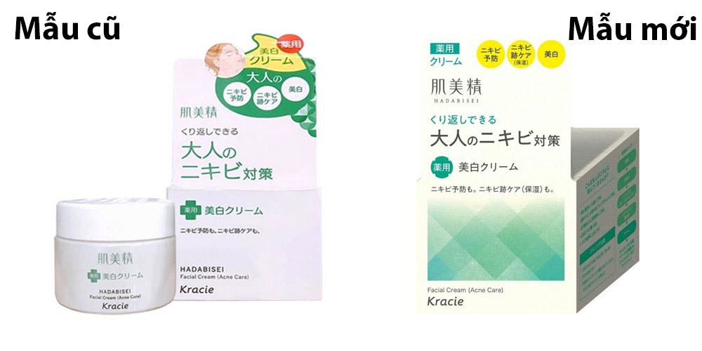 Kem dưỡng da mụn Kracie Hadabisei