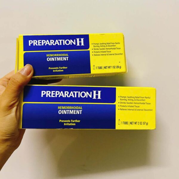 Kem mỡ hỗ trợ trĩ Preparation H Ointment