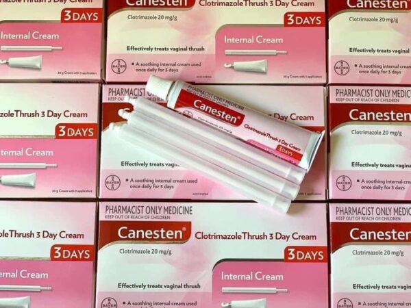Kem hỗ trợ phụ khoa Canesten 6 Day 10mg củ...