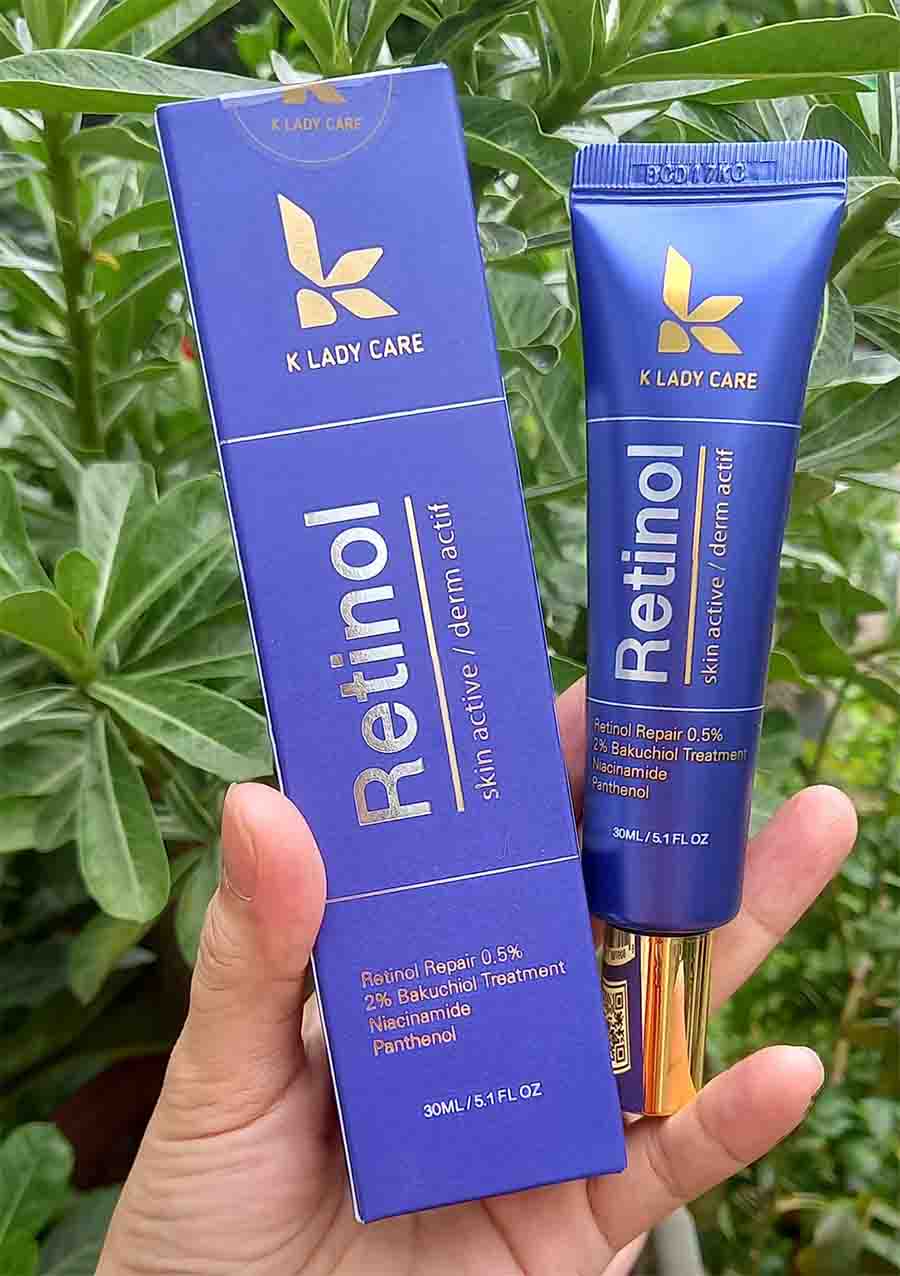 Kem phục hồi da Retinol K Lady Care mẫu cũ