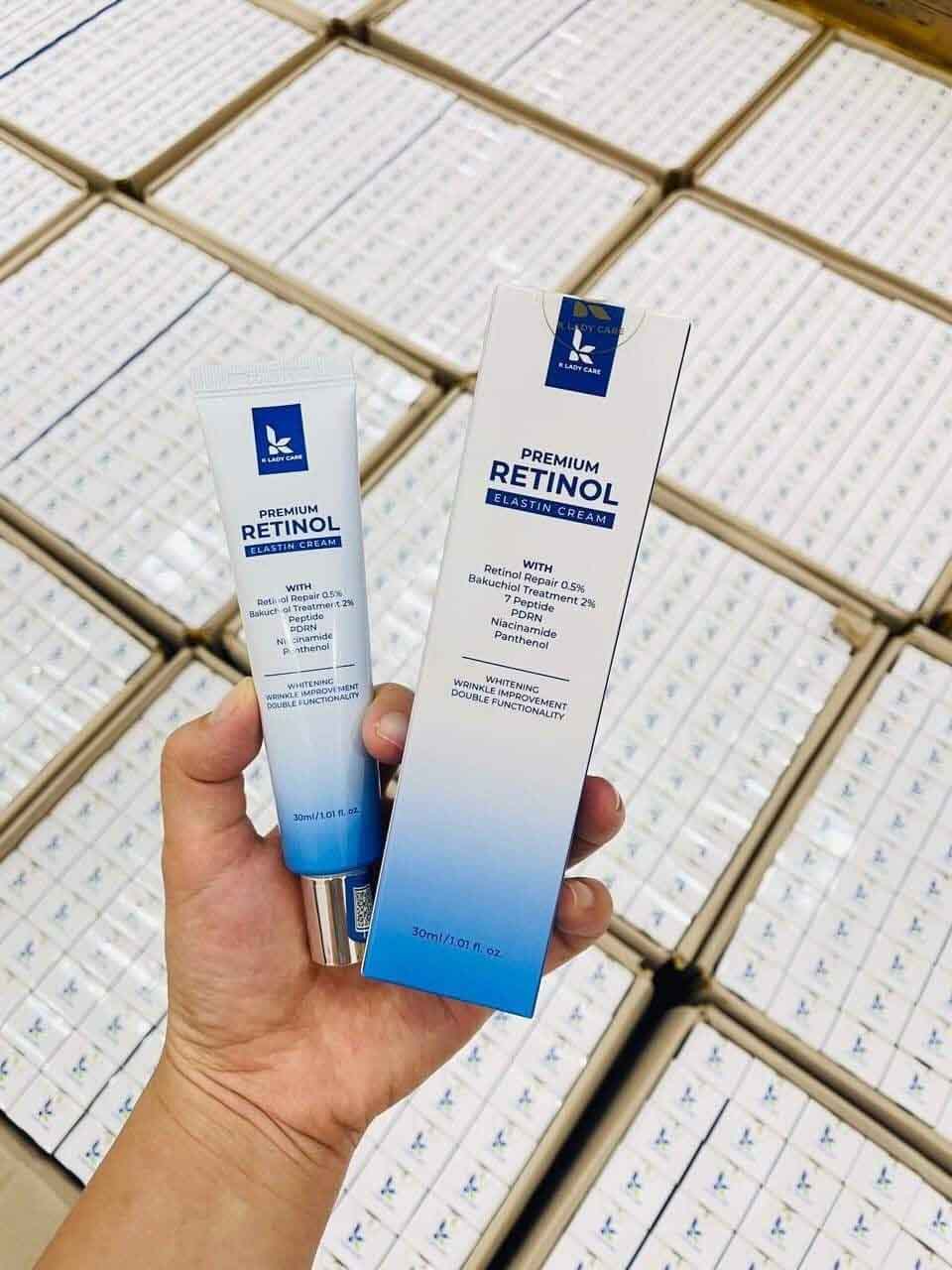 Kem phục hồi da Retinol K Lady Care mẫu mới