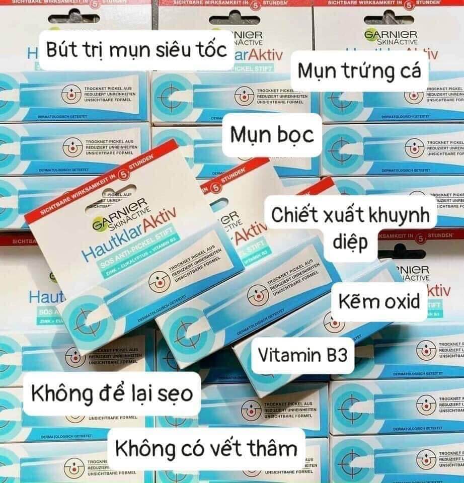 Bút trị mụn Garnier có công dụng gì?